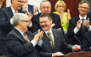 Government deliriously happy 